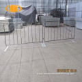 Steel rental crowd control metal barricade